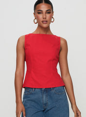 Lilitina Top Red