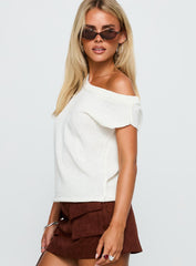 Ashfield Off Shoulder Top White