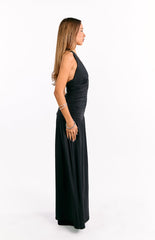 Gloria Black Maxi Dress