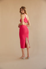 Baywatch Ribbed Midi Dress