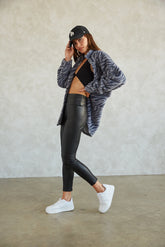 Edna Faux Leather Leggings