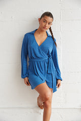 Luna Wrap Mini Dress