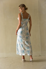 Cordelia Ruffle Floral Maxi Dress