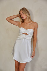 Lorelai Double Twist Tie Mini Dress