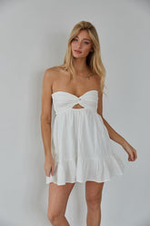 Savannah Twist Front Romper