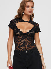 Giallo Bodysuit Black