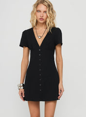 Loveliness Playsuit Black