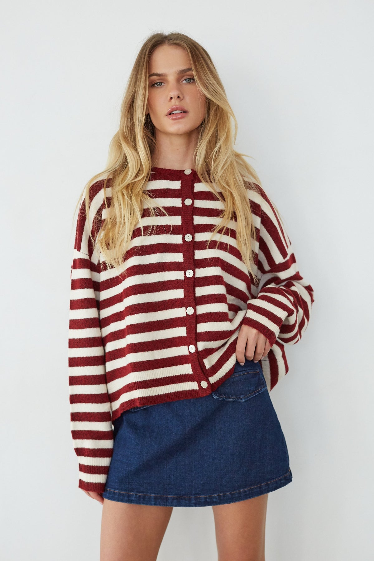 Alexandra Button Up Cardigan