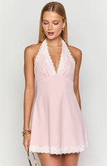 Cassidy Baby Pink Mini Dress