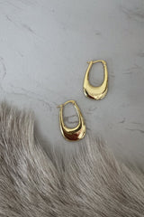 Melonie Geometric Hoop Earrings